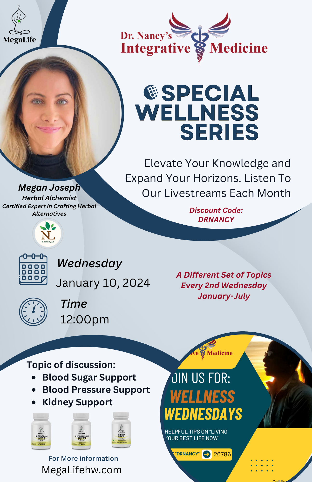 A Special Wellness Series Wellness Wednesdays Dr Nancy S