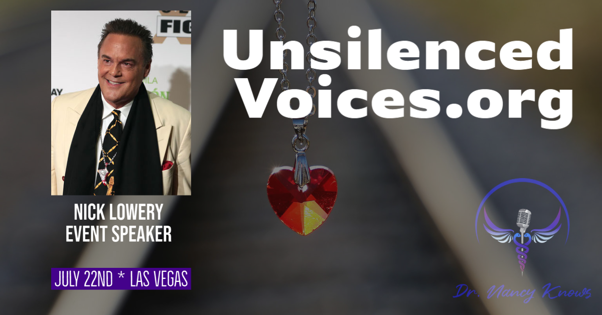 Nick Lowery Unsilenced Voices with Dr Nancy Knows
